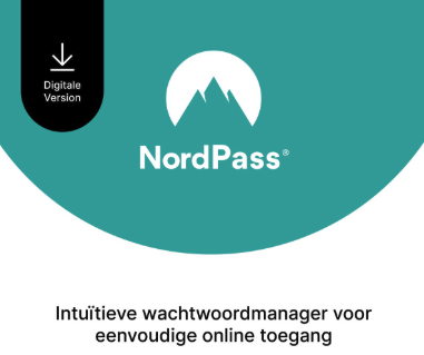 NordPass wachtwoordmanager waarin al je sterke wachtwoorden veilig zijn opgeslagen en automatisch worden ingevuld